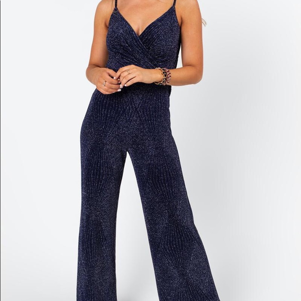 Francescas Sonia Glitter Jumpsuit